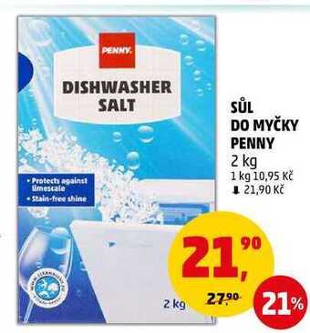Penny Market Sůl do myčky penny 2 kg nabídka