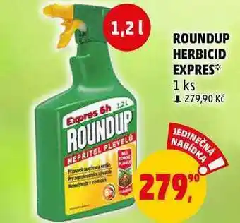 Penny Market Roundup herbicid expres 1.2l nabídka