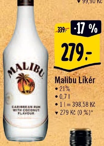 Albert Malibu Likér nabídka