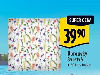 Albert Ubrousky 3vrstvé nabídka