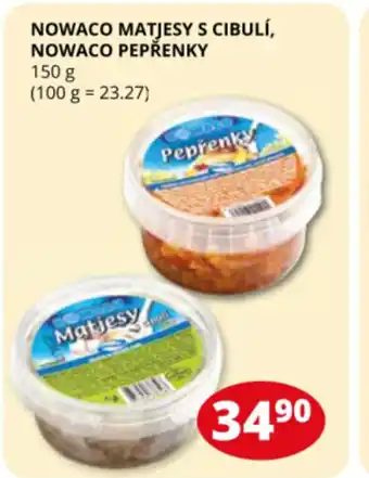Flop NOWACO MATJESY S CIBULÍ, NOWACO PEPŘENKY nabídka