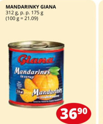 MANDARINKY GIANA