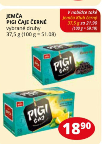 Flop JEMČA PIGI ČAJE ČERNÉ nabídka