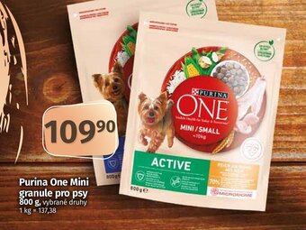 COOP TIP Purina One Mini granule pro psy nabídka