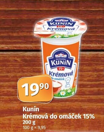 COOP TIP Kunín Krémová do omáček 15% nabídka
