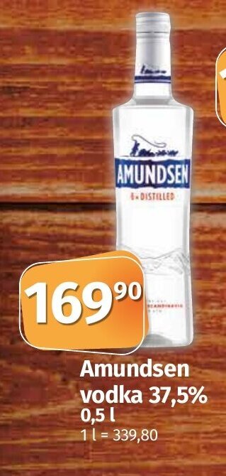 Amundsen vodka 37,5%