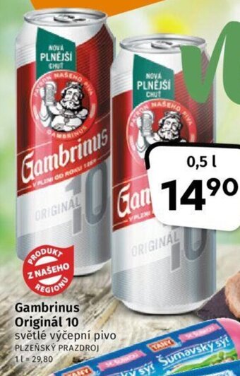 Coop Gambrinus Originál 10 nabídka