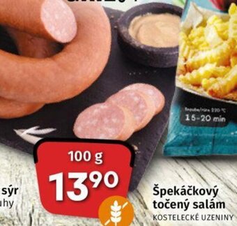 Coop Špekáčkový točený salám nabídka