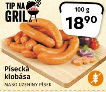 Coop Písecká klobása nabídka
