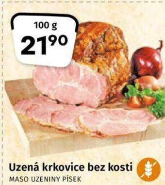 Coop Uzená krkovice bez kosti nabídka