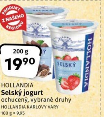 Coop HOLLANDIA Selský jogurt nabídka