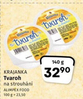 Coop KRAJANKA Tvaroh nabídka