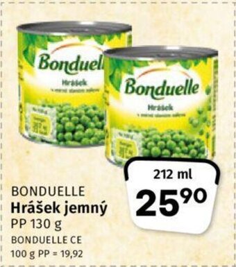 BONDUELLE Hrášek jemný