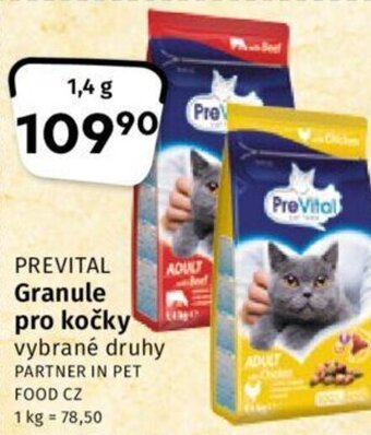 Coop PREVITAL Granule pro kočky nabídka