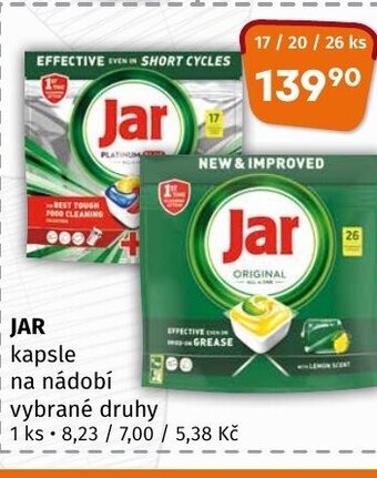Coop JAR kapsle nabídka