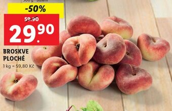 Lidl BROSKVE PLOCHÉ nabídka