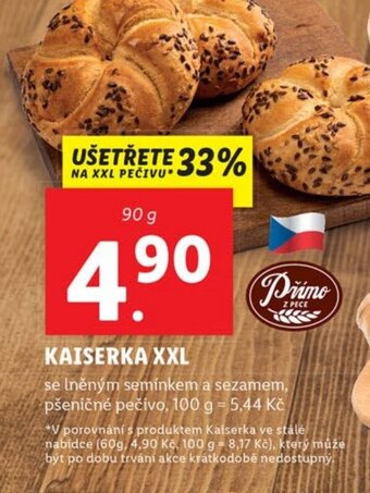 Lidl KAISERKA XXL nabídka