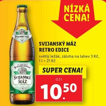 Lidl SVIJANSKÝ MÁZ RETRO EDICE nabídka