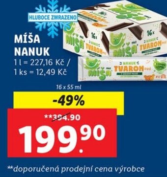 Lidl MÍŠA NANUK nabídka