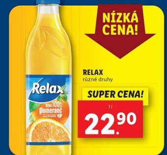 Lidl Relax nabídka