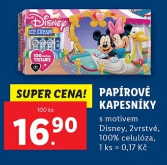Lidl PAPÍROVÉ KAPESNÍKY nabídka
