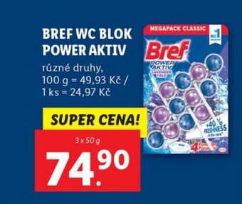 Lidl BREF WC BLOK POWER AKTIV nabídka