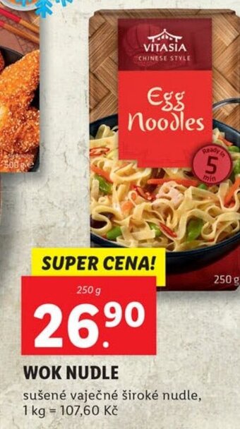 Lidl WOK NUDLE nabídka