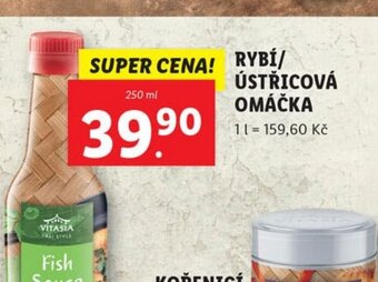Lidl RYBÍ/ ÚSTŘICOVÁ OMÁČKA nabídka