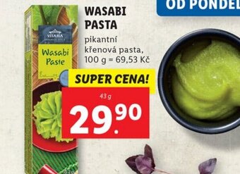 Lidl WASABI PASTA nabídka