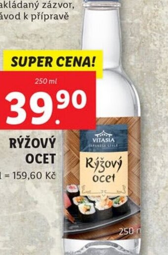 Lidl RÝŽOVÝ OCET nabídka