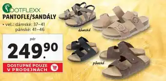 Lidl SOOTFLEXX PANTOFLE/SANDÁLY nabídka