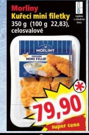 Norma Morliny Kuřecí mini filetky nabídka