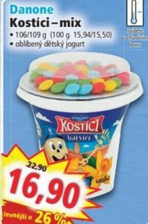 Norma Danone Kostici-mix nabídka
