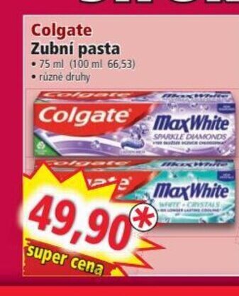 Norma Colgate Zubní pasta nabídka