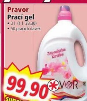 Norma Pravor Prací gel nabídka
