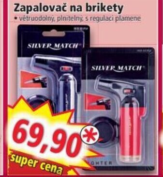 Norma Zapalovač na brikety nabídka