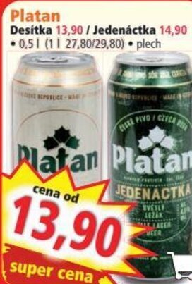 Norma Platan Desitka nabídka