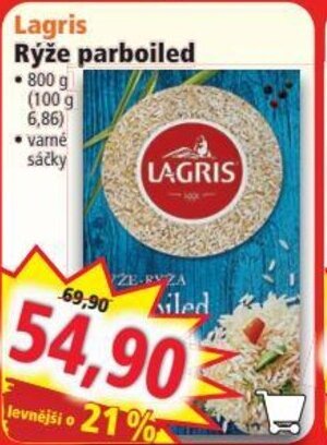 Norma Lagris Rýže parboiled nabídka