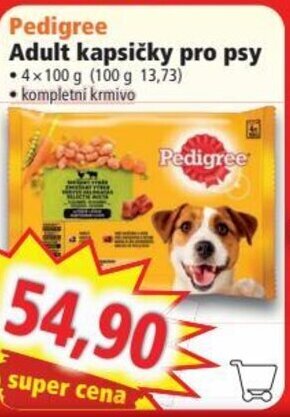 Norma Pedigree Adult kapsičky pro psy nabídka