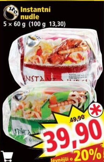 Norma Instantní nudle nabídka