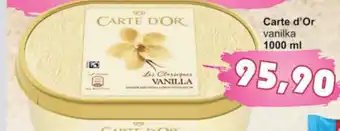 Jip Carte d'Or vanilka 1000 ml nabídka