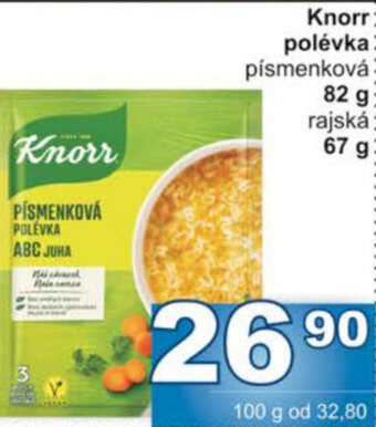 Jip Knorr polévka nabídka