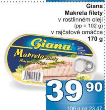 Jip Giana Makrela filety nabídka