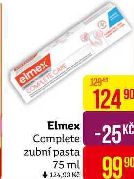 Elmex zubní pasta 75ml, vybrané druhy