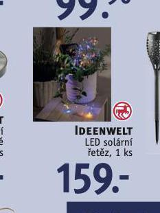 Rossmann Led solární řetěz nabídka