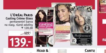 Rossmann Loreal paris casting créme gloss nabídka