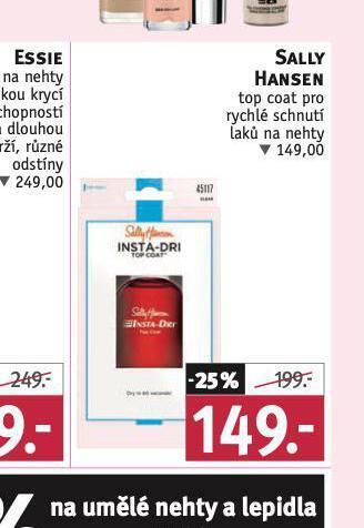 Rossmann Sally hansen lak na nehty nabídka