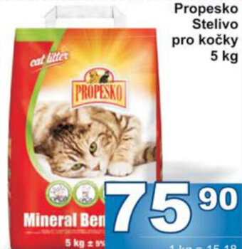 Jip Propesko Stelivo pro kočky 5 kg nabídka
