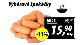 ZEMAN Výběrové špekáčky, 100 g nabídka
