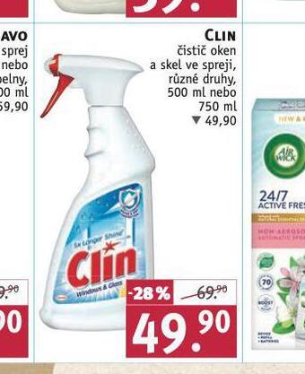 Rossmann Clin čistič oken a skel nabídka